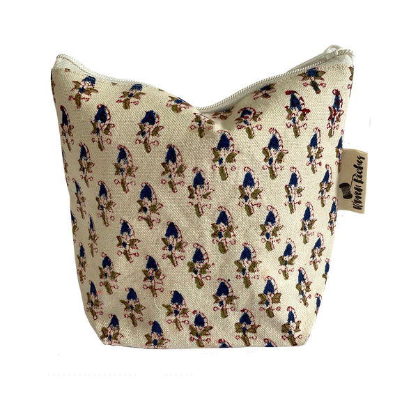 Large Block Printed Pouch - Woven Riches NI