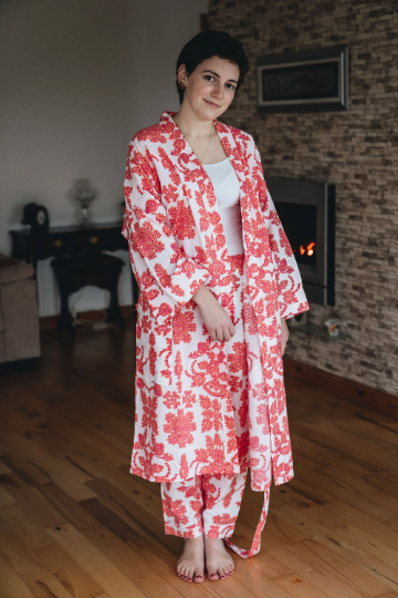 Lightweight pure cotton kimono - Woven Riches NI