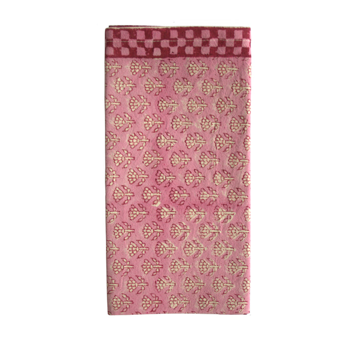 Hand block printed napkins - Woven Riches NI